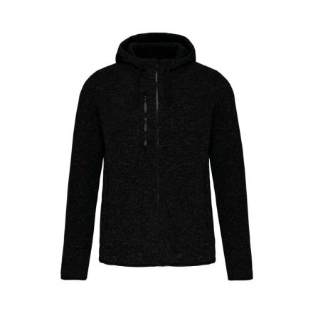 pa366dagm-2xl   LADIES’ HEATHER HOODED JACKET