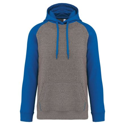 pa369grh/sro-l   ADULT TWO-TONE HOODED SWEATSHIRT