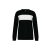 pa373bl/wh-4xl   POLYESTER SWEATSHIRT