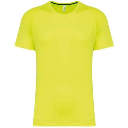 pa4012fye-2xl   MEN'S RECYCLED ROUND NECK SPORTS T-SHIRT