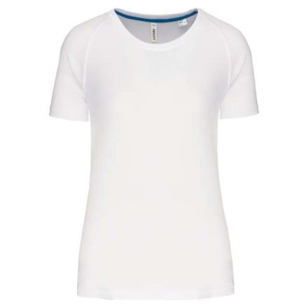 pa4013wh-2xl   LADIES' RECYCLED ROUND NECK SPORTS T-SHIRT