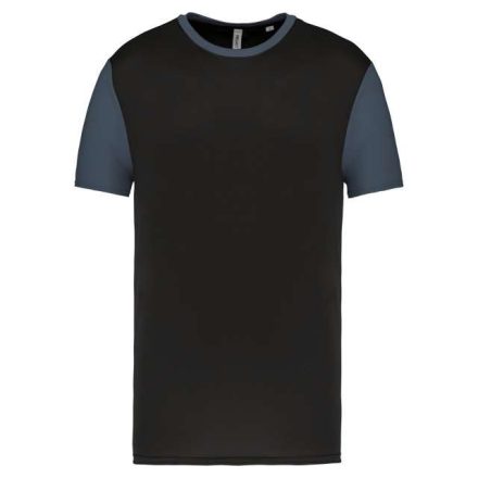 pa4023bl/sp-m   ADULTS' BICOLOUR SHORT-SLEEVED T-SHIRT