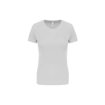 pa439wh-l   LADIES' SHORT-SLEEVED SPORTS T-SHIRT