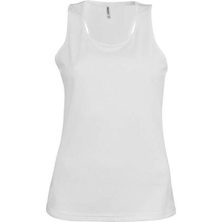 pa442wh-l   LADIES' SPORTS VEST