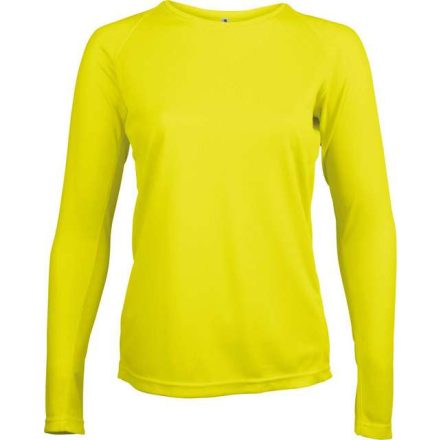 pa444fye-m   LADIES' LONG-SLEEVED SPORTS T-SHIRT