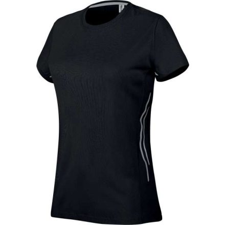 pa466bl/si-l   LADIES' SHORT SLEEVE SPORTS T-SHIRT