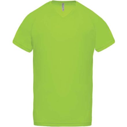 pa476li-2xl   MEN’S V-NECK SHORT SLEEVE SPORTS T-SHIRT