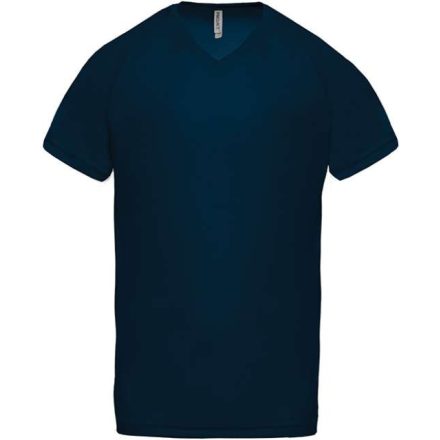 pa476snv-l   MEN’S V-NECK SHORT SLEEVE SPORTS T-SHIRT