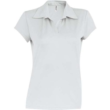 pa483wh-l   LADIES' SHORT-SLEEVED POLO SHIRT