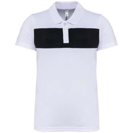 pa494wh/bl-10/12   KIDS' SHORT SLEEVE POLO SHIRT