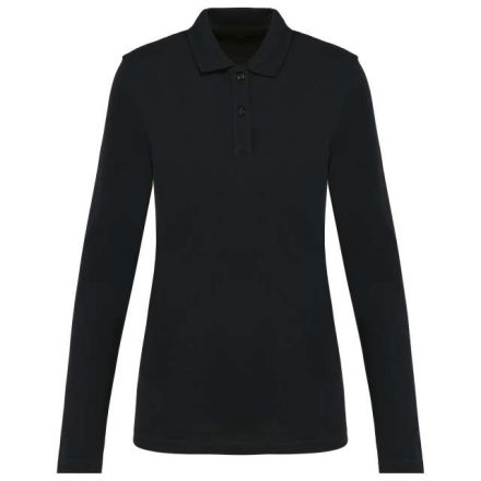 pk203bl-l   LADIES' LONG-SLEEVED SUPIMA® POLO SHIRT