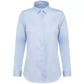 pk507elb-xs   LADIES' LONG-SLEEVED TWILL SHIRT