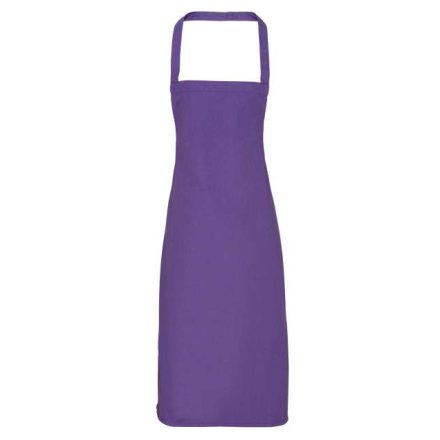 pr102pu-u   100% COTTON BIB APRON