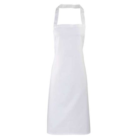 pr102wh-u   100% COTTON BIB APRON