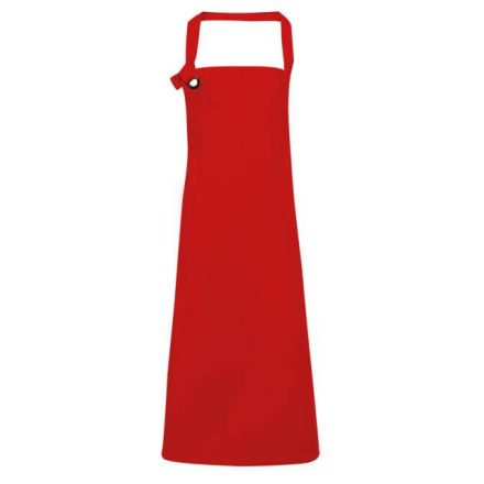 pr130re-u   'CALIBRE' HEAVY COTTON CANVAS BIB APRON