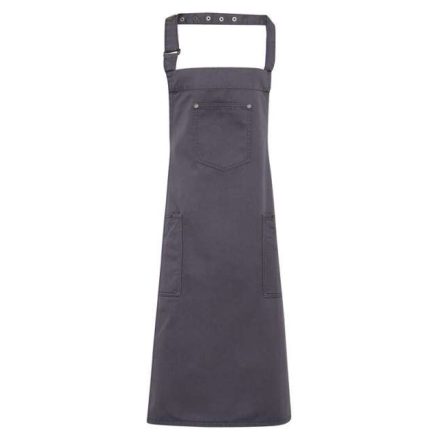 pr132ste-u   'CHINO’ BIB APRON