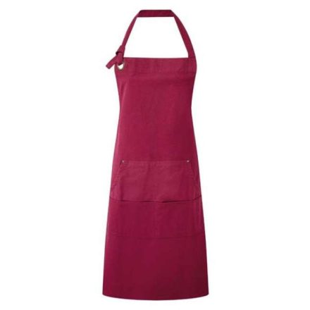 pr137bu-u   'CALIBRE' HEAVY COTTON CANVAS POCKET APRON