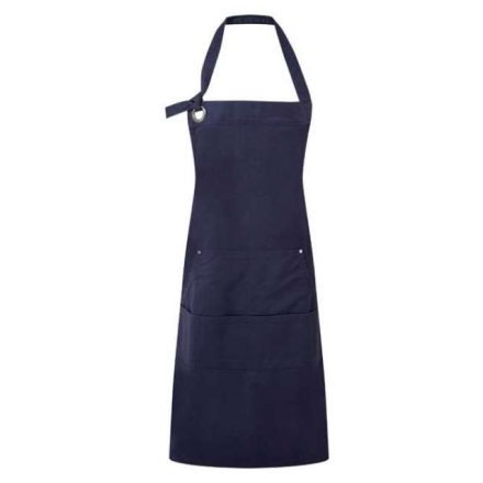 pr137nv-u   'CALIBRE' HEAVY COTTON CANVAS POCKET APRON