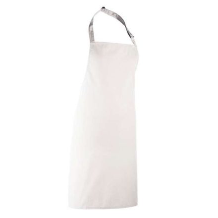 pr150wh-u   'COLOURS COLLECTION’ BIB APRON