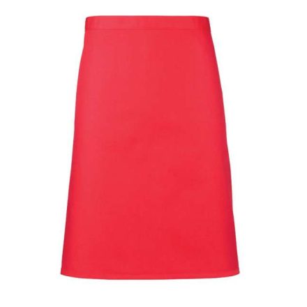 pr151sre-u   'COLOURS COLLECTION’ MID LENGTH APRON