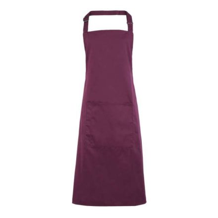 pr154au-u   ‘COLOURS COLLECTION’ BIB APRON WITH POCKET