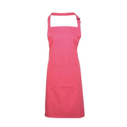 pr154fu-u   ‘COLOURS COLLECTION’ BIB APRON WITH POCKET