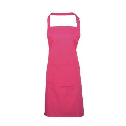 pr154hpi-u   ‘COLOURS COLLECTION’ BIB APRON WITH POCKET