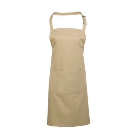 pr154kh-u   ‘COLOURS COLLECTION’ BIB APRON WITH POCKET