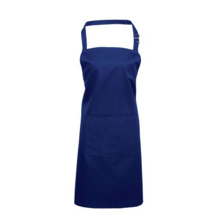 pr154ro-u   ‘COLOURS COLLECTION’ BIB APRON WITH POCKET