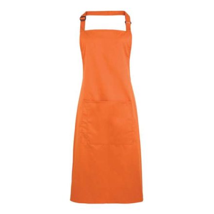 pr154te-u   ‘COLOURS COLLECTION’ BIB APRON WITH POCKET