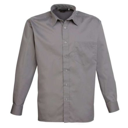 pr200dg-3xl   MEN'S LONG SLEEVE POPLIN SHIRT