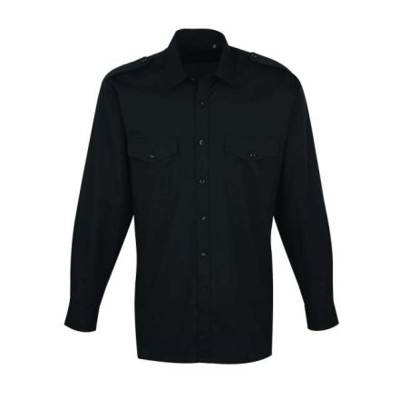 pr210bl-2xl   MEN’S LONG SLEEVE PILOT SHIRT