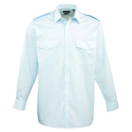 pr210lb-2xl/3xl   MEN’S LONG SLEEVE PILOT SHIRT