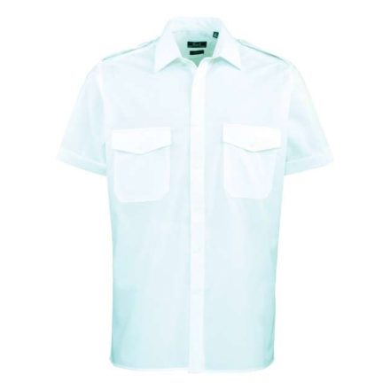 pr212lb-2xl/3xl   MEN’S SHORT SLEEVE PILOT SHIRT