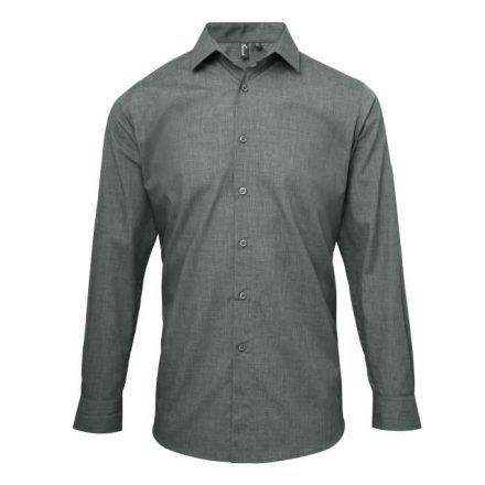 pr217gd-2xl   MEN'S CROSS-DYE ROLL SLEEVE POPLIN BAR SHIRT