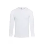 pr218wh-xl   FÉRFI FELHAJTOTT UJJÚ PÓLÓ