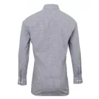 pr220nv/wh-xs   MEN'S LONG SLEEVE GINGHAM COTTON MICROCHECK SHIRT