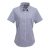 pr321nv/wh-xs WOMEN'S SHORT SLEEVE GINGHAM MICROCHECK SHIRT