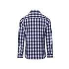 pr350wh/nv-2xl   'MULLIGAN' CHECK - WOMEN'S LONG SLEEVE COTTON SHIRT