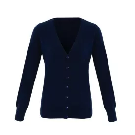   pr402nv-l   'ESSENTIAL' ACRYLIC WOMEN'S CARDIGAN