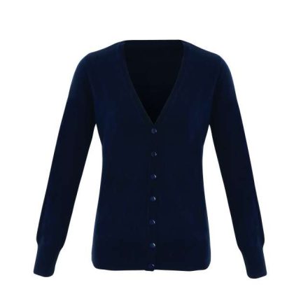 pr402nv-l   'ESSENTIAL' ACRYLIC WOMEN'S CARDIGAN