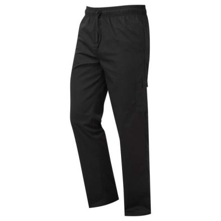 pr555bl-xs   'ESSENTIAL' CHEF'S CARGO POCKET TROUSERS