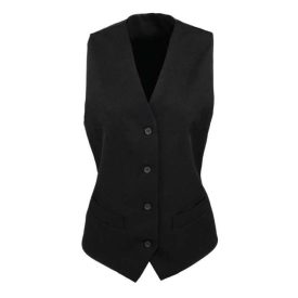 pr623bl-xxs   WOMEN'S LINED POLYESTER WAISTCOAT