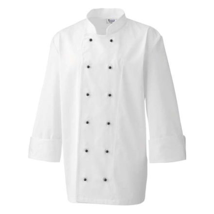 pr651wh-2xl   GOURMET CHEF'S JACKET