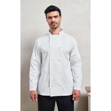 pr657ste-2xl   LONG SLEEVE CHEF’S JACKET