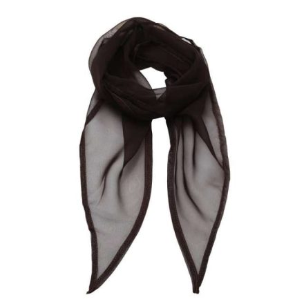 pr740bw-u   'COLOURS COLLECTION' PLAIN CHIFFON SCARF