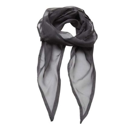 pr740dg-u   'COLOURS COLLECTION' PLAIN CHIFFON SCARF