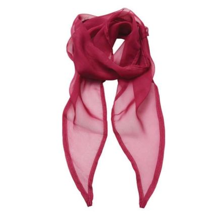 pr740hpi-u   'COLOURS COLLECTION' PLAIN CHIFFON SCARF