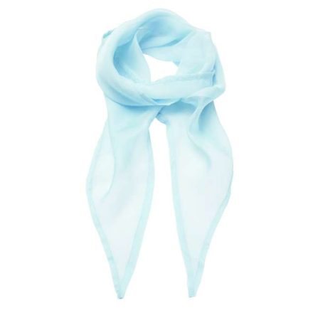 pr740lb-u   'COLOURS COLLECTION' PLAIN CHIFFON SCARF