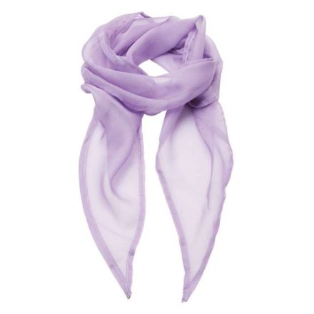 pr740lc-u   'COLOURS COLLECTION' PLAIN CHIFFON SCARF